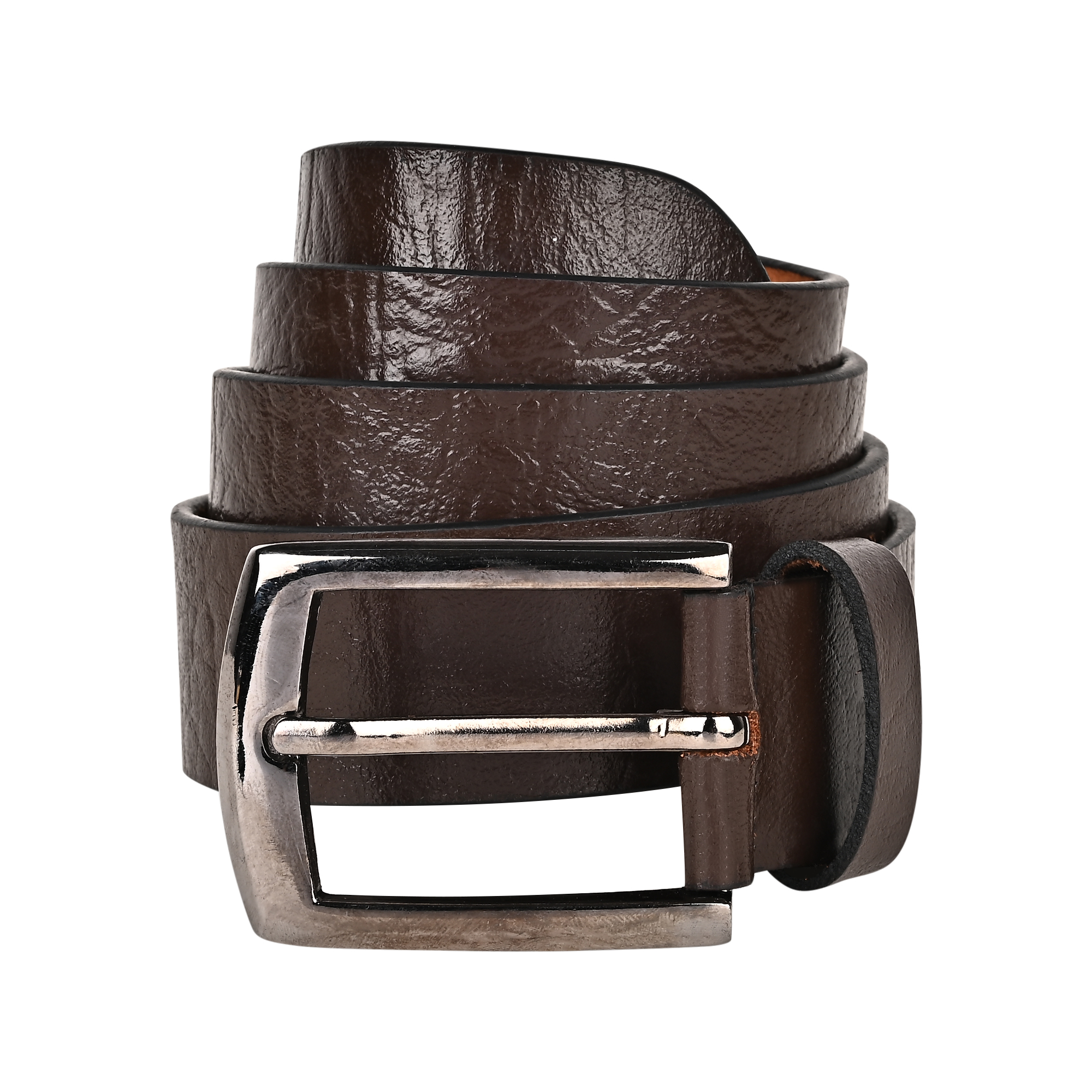 Classic Brown Leather Belt for Men
