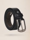Classic Black Genuine Leather Belt Belt for Man