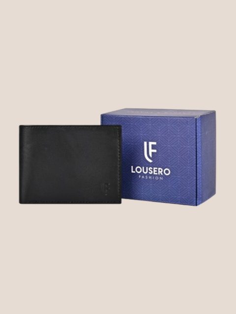 Men’s Black Genuine Leather Wallet